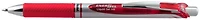 Pentel Retractable Gel pen, EnerGel series Red ink (Metal tip)