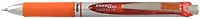 Pentel Retractable Gel pen, EnerGel series Orange ink (Metal tip)