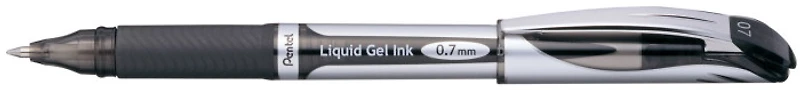 Pentel Gel pen, EnerGel Capped Refillable series Black ink (Metal tip) 