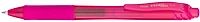 Pentel Retractable Gel pen, EnerGel-X series Pink ink (Metal tip)