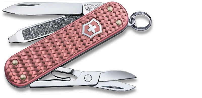 Victorinox Knife, Classic Precious Alox Collection series Rose (Classic SD)