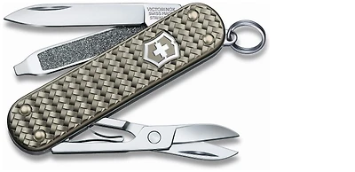 Victorinox Knife, Classic Precious Alox Collection series Gray (Classic SD)