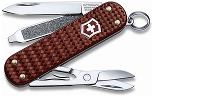 Couteau Victorinox, série Classic Precious Alox Collection Brun (Classic SD)