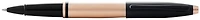 Cross Roller ball, Calais series Rose gold/Black