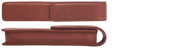 Étui pour stylo Cross, série Leather Brun (Simple)