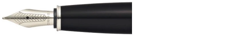 Cross fountain pen nib, Parts series Stainless steel - Chrome plated ring (Bailey)