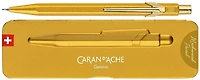 Caran d'Ache Mechanical pencil, 844 Goldbar series Gilt (0.7mm)