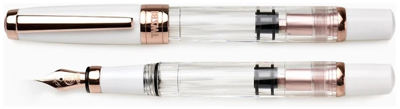 TWSBI Fountain pen, Diamond 580 series White RoseGold II 