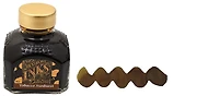 Bouteille d'encre Diamine, série Guitar Theme Encre Tobacco Sunburst (80ml)