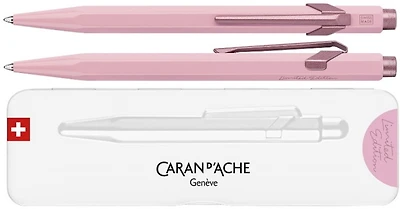 Caran d'Ache Ballpoint pen, 849 Claim Your Style Ltd Edt IV series Rose Quartz