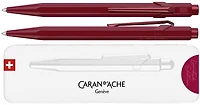 Stylo bille Caran d'Ache, série 849 Claim Your Style Ltd Edt IV Rouge Grenat 
