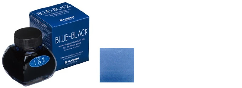 Platinum Ink bottle, Dye Ink series Blue-Black ink (60ml)