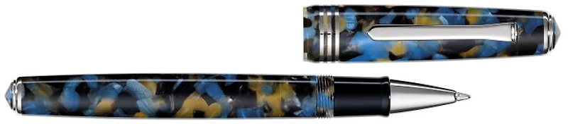 Stylo bille roulante Tibaldi, série N°60 Bleu CT (Samarkand blue)
