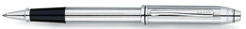 Stylo bille roulante Cross, série Townsend Chrome