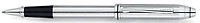 Stylo bille roulante Cross, série Townsend Chrome