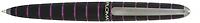 Stylo bille Diplomat, série Elox Ring Noir/Violet