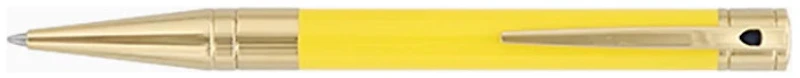 Stylo bille Dupont, S.T., série D-Initial Jaune GT (Vanilla)