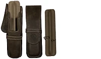 Étui Dee Charles, série 2 Pen Box  Cuir brun  (Rawhide Gold)