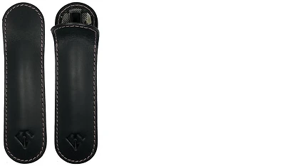 Étui Dee Charles, série Single Pen Case Noir (Midnight Pink)