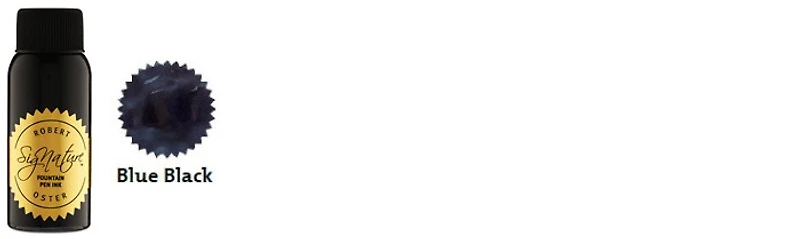 Bouteille d'encre Robert Oster, série Blues & Teals (Blue Black) 50ml