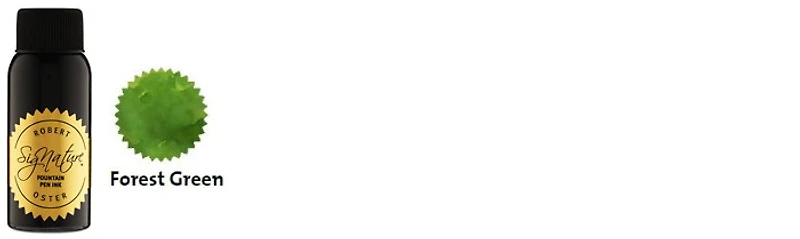 Bouteille d'encre Robert Oster, série Greens (Forest Green) 50ml
