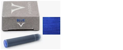 Visconti Ink cartridge, Refill & ink series Blue ink (10/box)