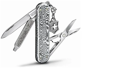 Victorinox Knife, Classic SD Brilliant Collection series Damast