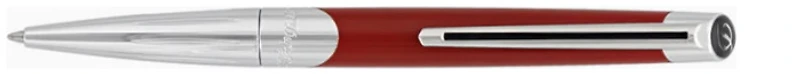 Dupont, S.T. Ballpoint pen, Défi Millennium series Matte red CT