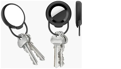 Étui pour AirTag Orbitkey, série AirTag TPU noir