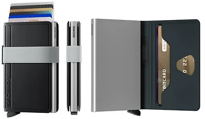 Secrid Card case, Bandwallet series Black-White