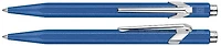 Stylo bille Caran d'Ache, série 849 Colormat-X Bleu   