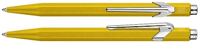 Stylo bille Caran d'Ache, série 849 Colormat-X Jaune   