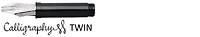 Pointe de plume Kaweco, série Pièces Acier (060) Calligraphie (Twin)