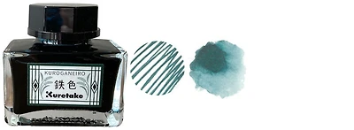 Kuretake ink bottle, Meiji No Iro series Kuroganeiro ink - 20ml