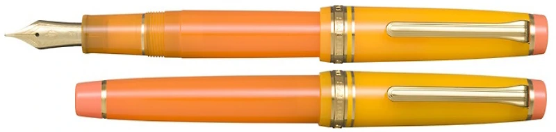 Sailor Fountain pen, Professional Gear Cocktail (Tequila Based) Limited Edition series Mexican Screwdriver (Standard - 21kt nib)
