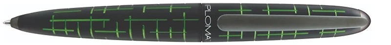 Diplomat Ballpoint pen, Elox Matrix series Black/Green