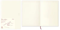 Midori Notebook (A5), MD Paper Journal series Cream (Frame, 148mm x 210mm)