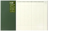 Traveler's Company Agenda refill, Notebook Refill series Cream (110mm x 210mm) 