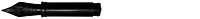 Stilform Fountain pen nib, Accessories series Black steel