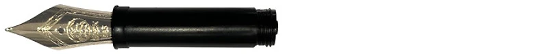 Pointe de plume Stilform, série Accessoires Or 14k