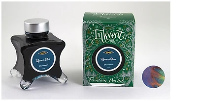 Diamine Ink bottle, Inkvent Green Edition series Upon a Star ink (50ml)
