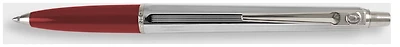 Stylo bille Ballograf, série Epoca Chrome - grip Bourgogne