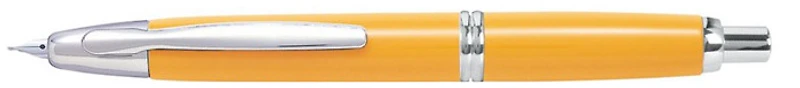 Pilot Fountain pen, Capless Rhodium trim series Yellow Rt