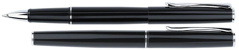 Stylo bille roulante Diplomat, série Esteem Noir laqué CT