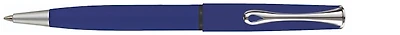 Diplomat Ballpoint pen, Esteem series Matte Blue CT (Lapis Blue)