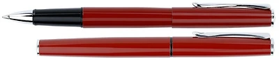 Stylo bille roulante Diplomat, série Esteem Rouge laqué CT
