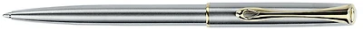 Stylo bille Diplomat, série Traveller Acier inoxydable GT