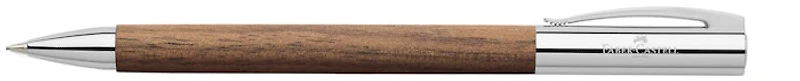Porte mine 0.7mm Faber-Castell Design, série Ambition Walnut Wood (Bois de noyer)