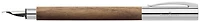 Stylo plume Faber-Castell Design, série Ambition Walnut Wood (Bois de noyer) 