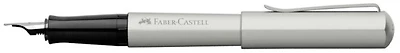 Stylo plume Faber-Castell Design, série Hexo Argent Mat